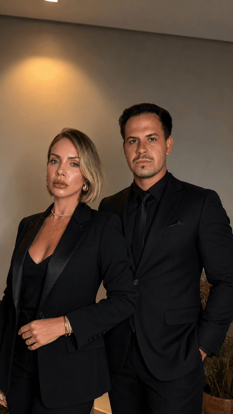 Marcela Nogueira e Lucas Bin